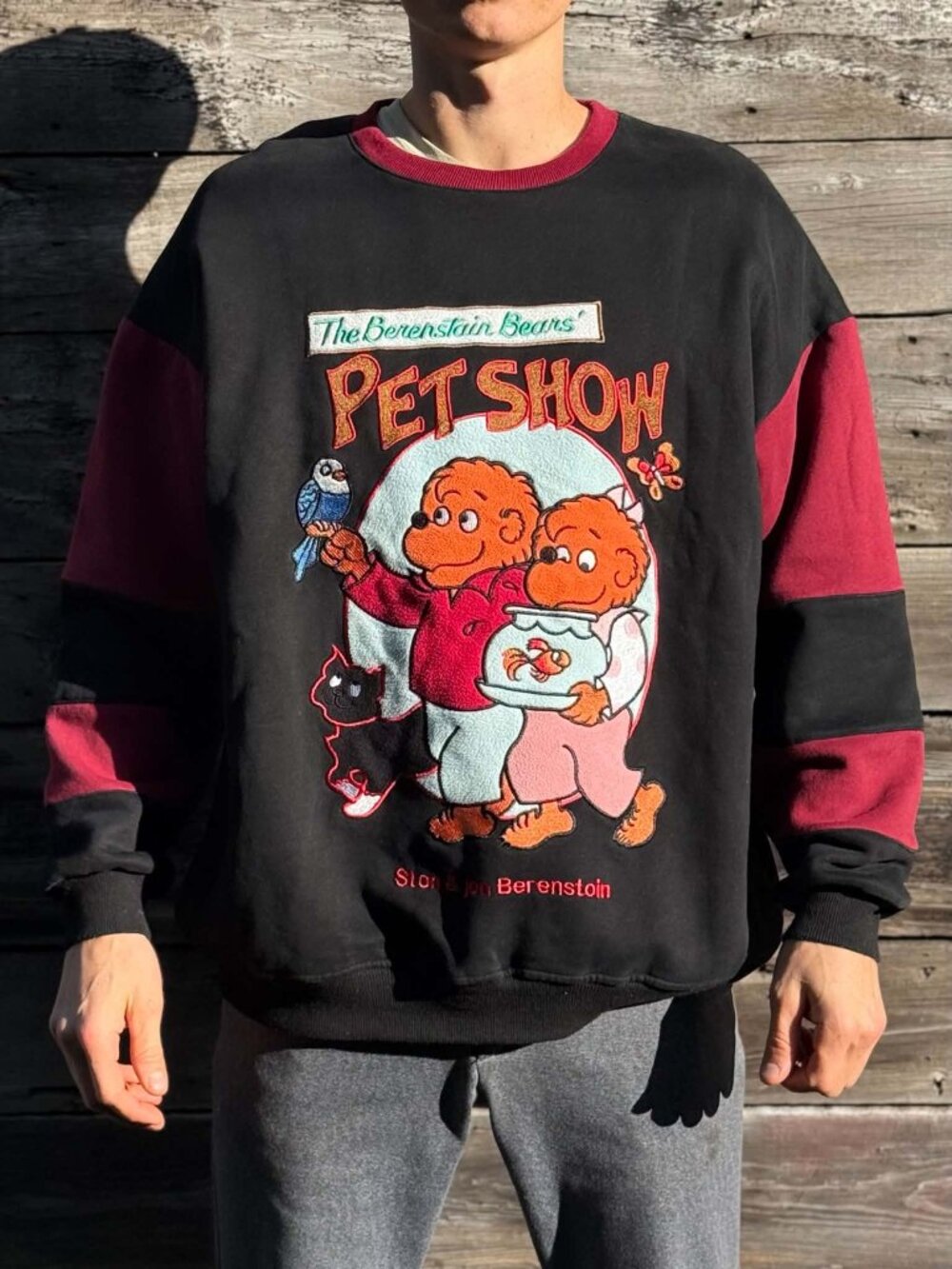 Vintage, NEW Condition MAXSOUL Berenstain Bears Sweater from Japan
